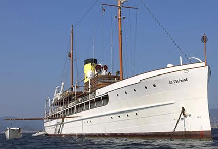 استغل الفرصة: يخت SS Delphine العامل بالبخار معروض للبيع